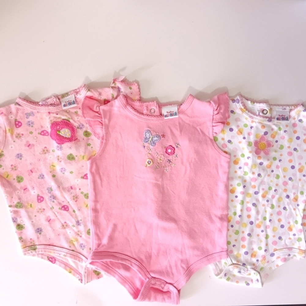 Okie Dokie Multicolored Onesie Set for Babies
